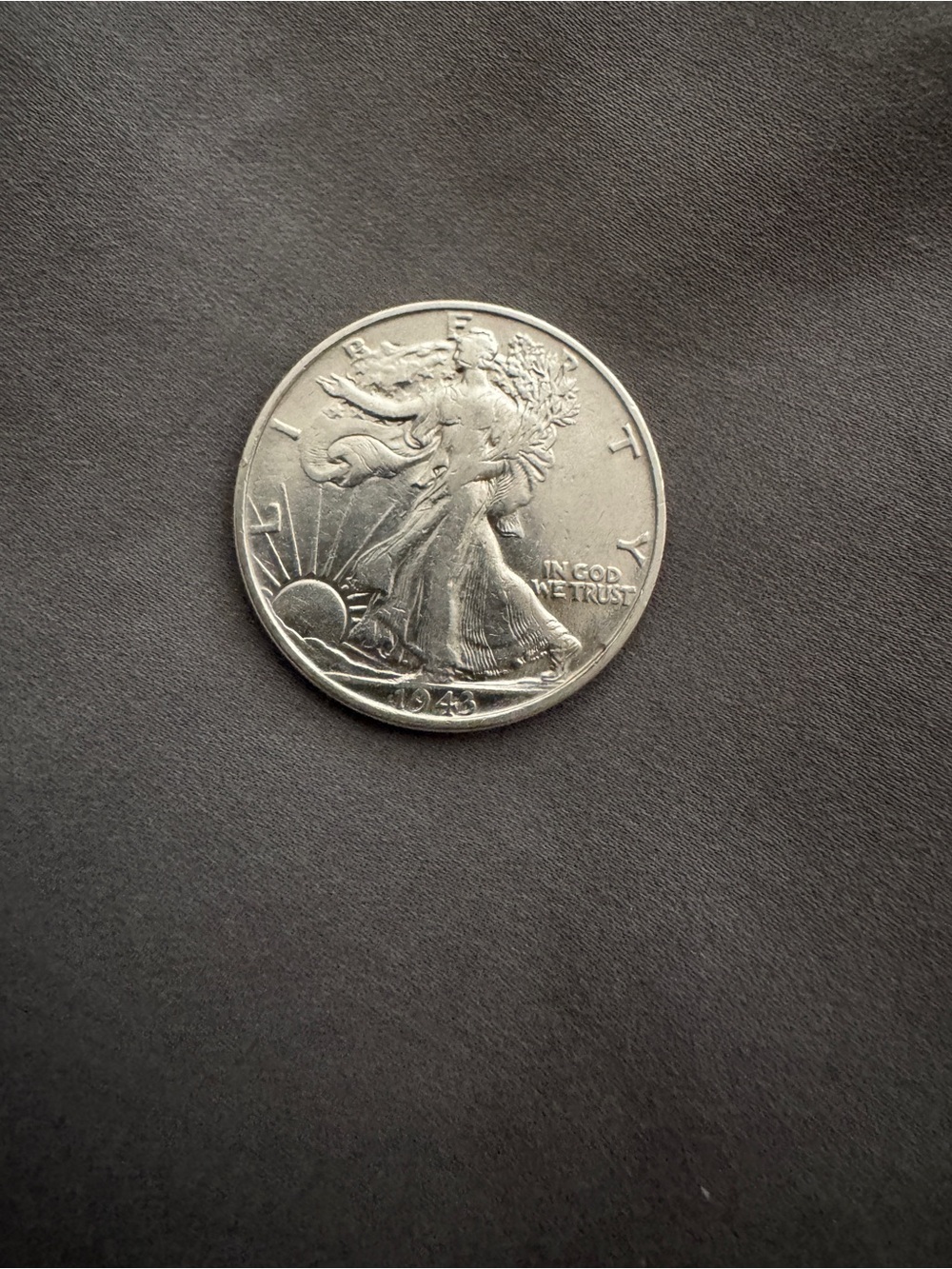 Mint state + condition 1943 Silver US Half Dollar -